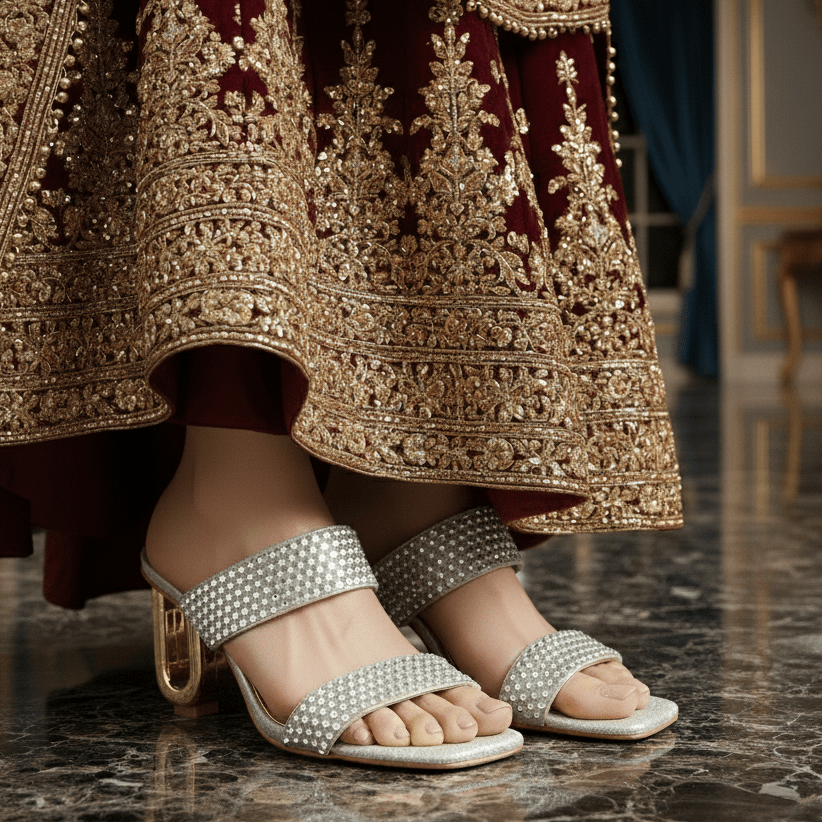 Imported Formal Heel - 98452S - Heels - Walkeaze