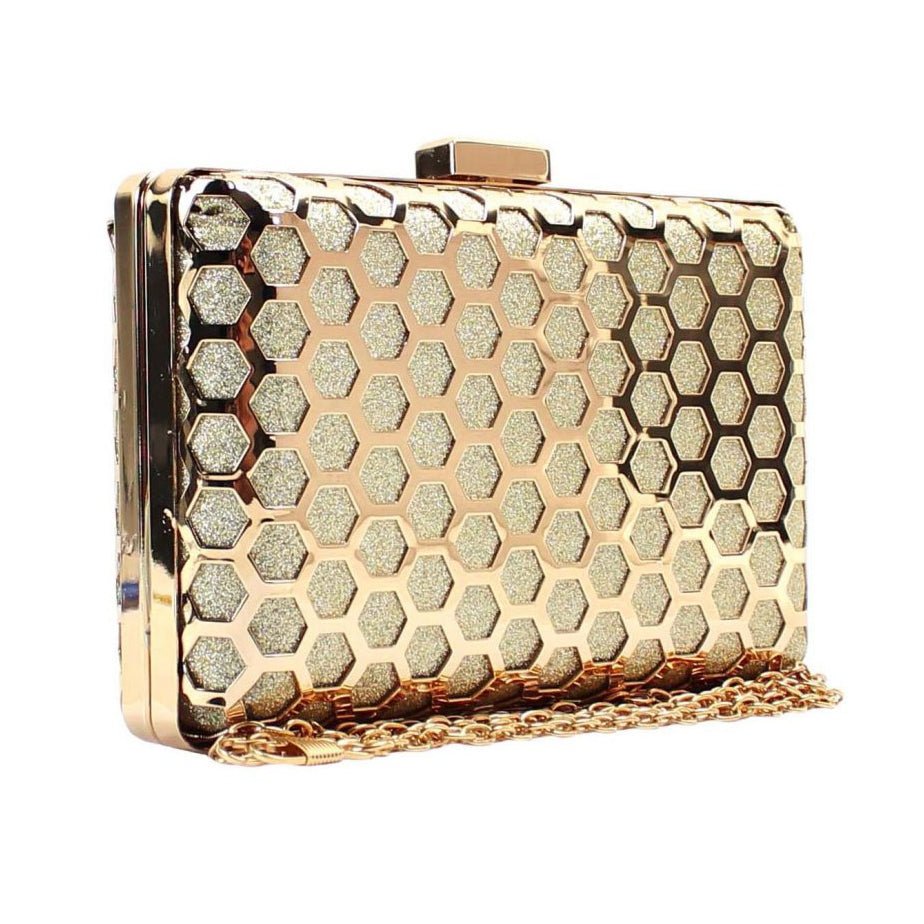 Women Clutch - 05432B - Party Clutch - Walkeaze