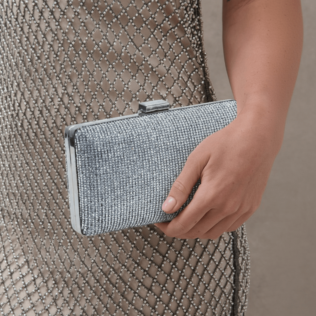 Women Clutch - 05522B - Party Clutch - Walkeaze