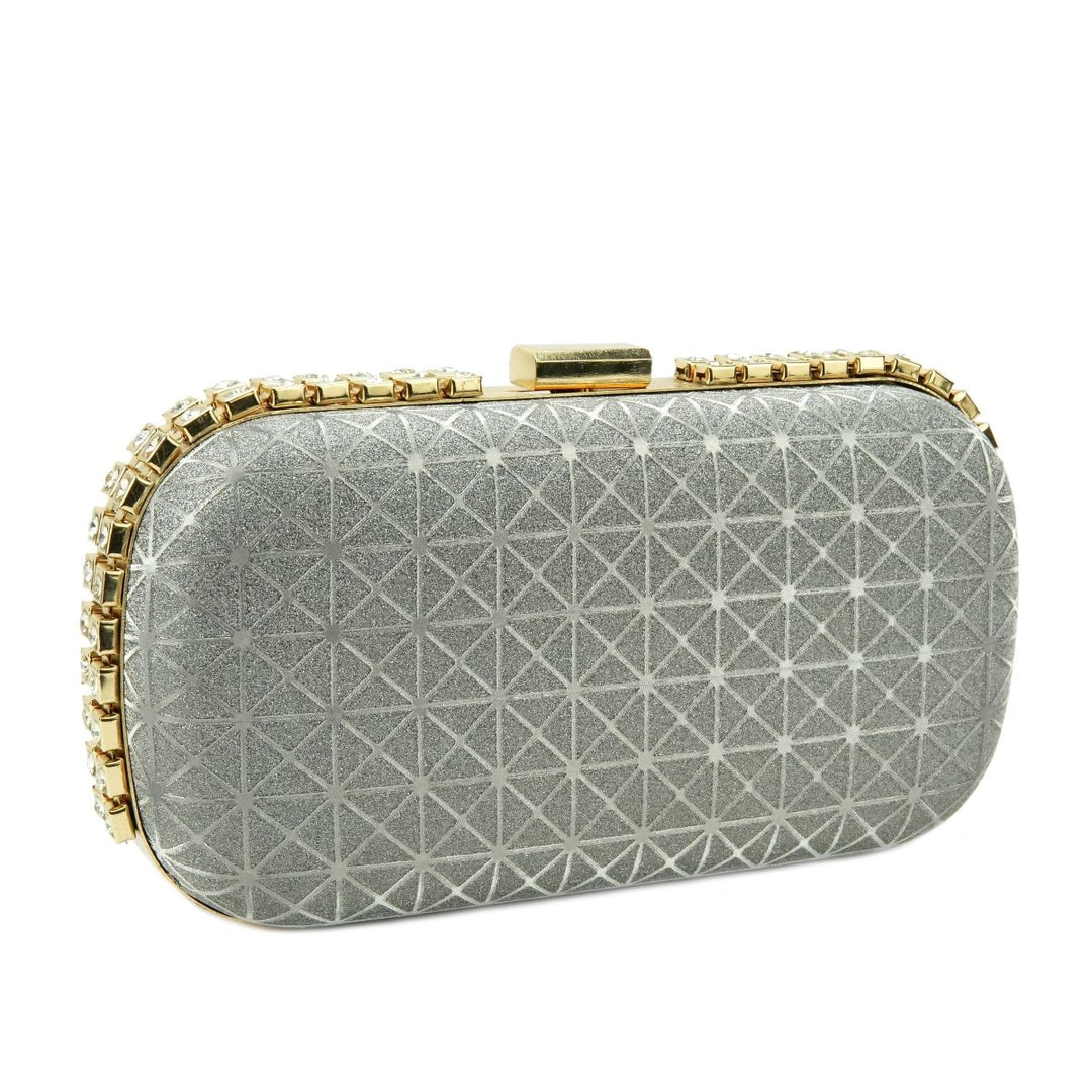 Women Clutch - 05536B - Party Clutch - Walkeaze