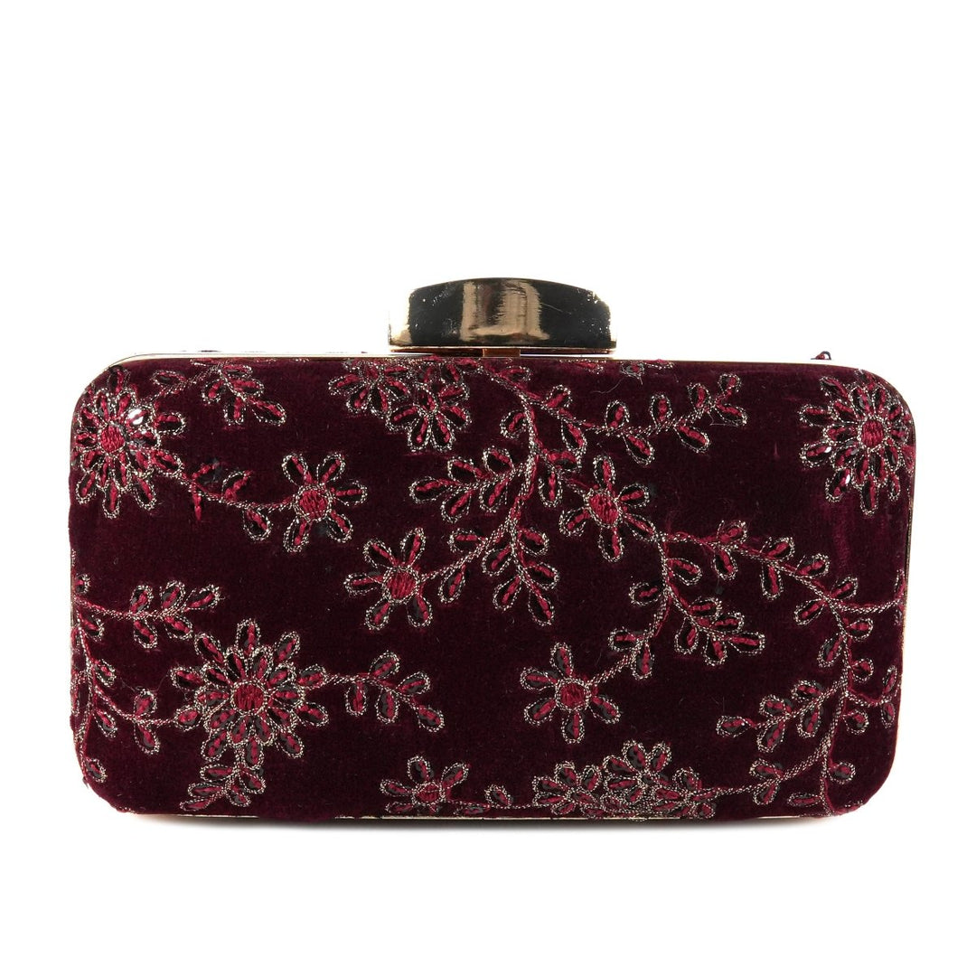 Women Clutch - 05579B - Party Clutch - Walkeaze