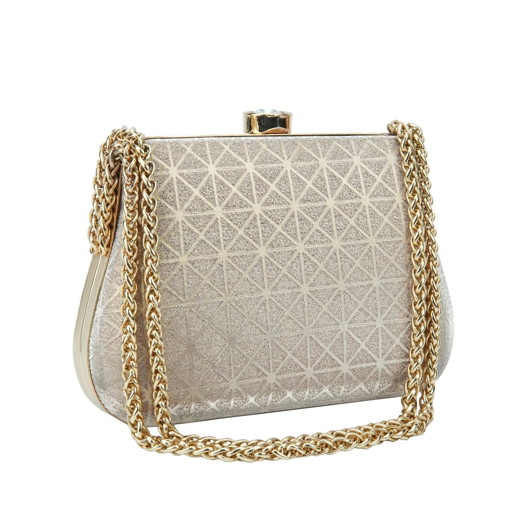 Women Clutch- 05731B - Party Clutch - Walkeaze