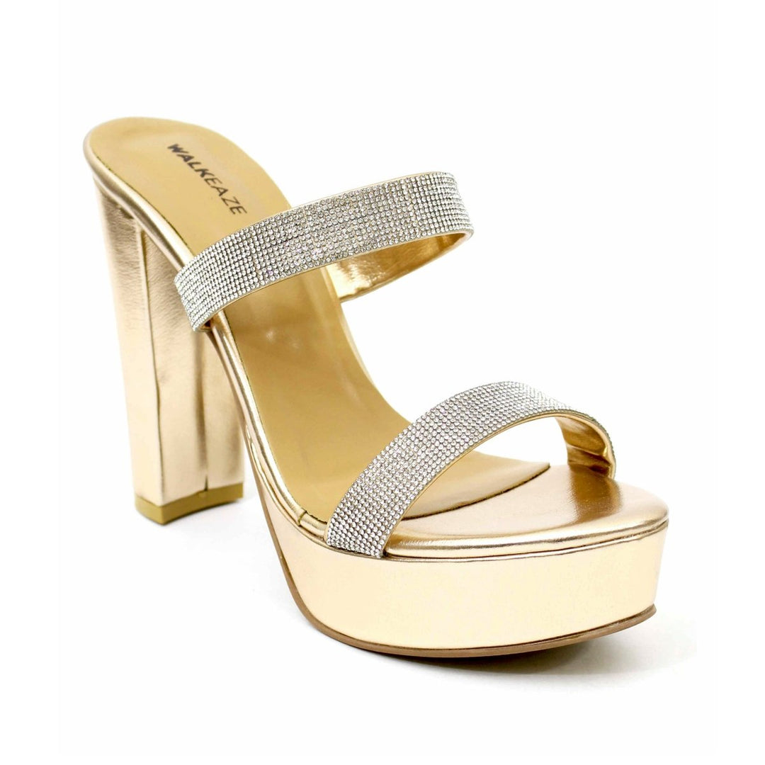 Women Formal Block Heel - 62711S - Block Heel - Walkeaze