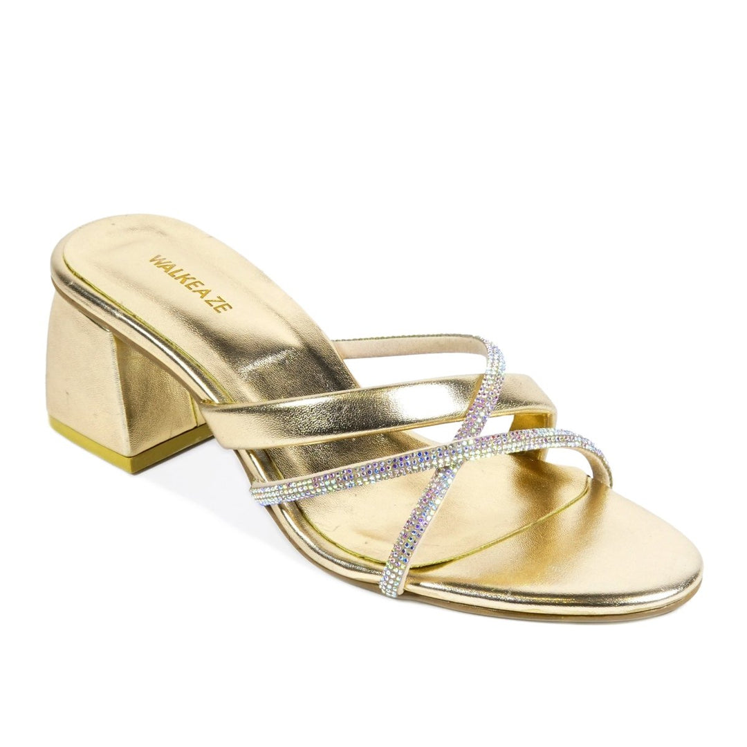 Women Formal Block Heel - 62727S - Block Heel - Walkeaze