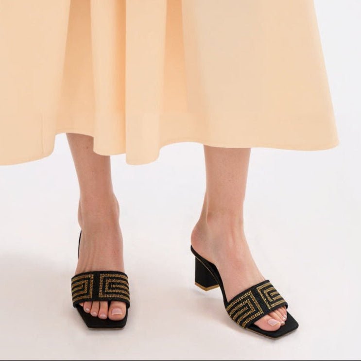 Women Formal Block Heel - 62756S - Block Heel - Walkeaze