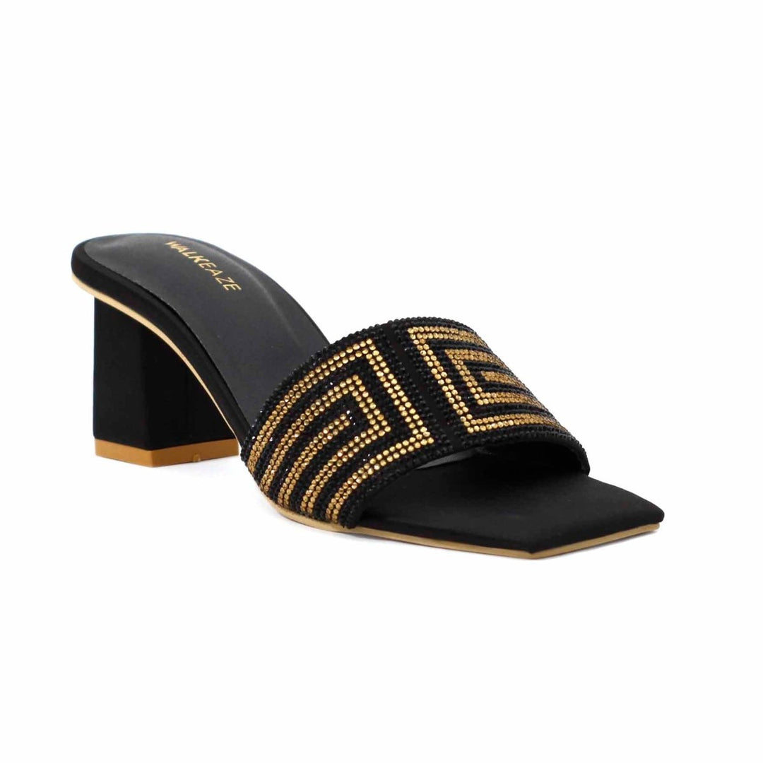 Women Formal Block Heel - 62756S - Block Heel - Walkeaze