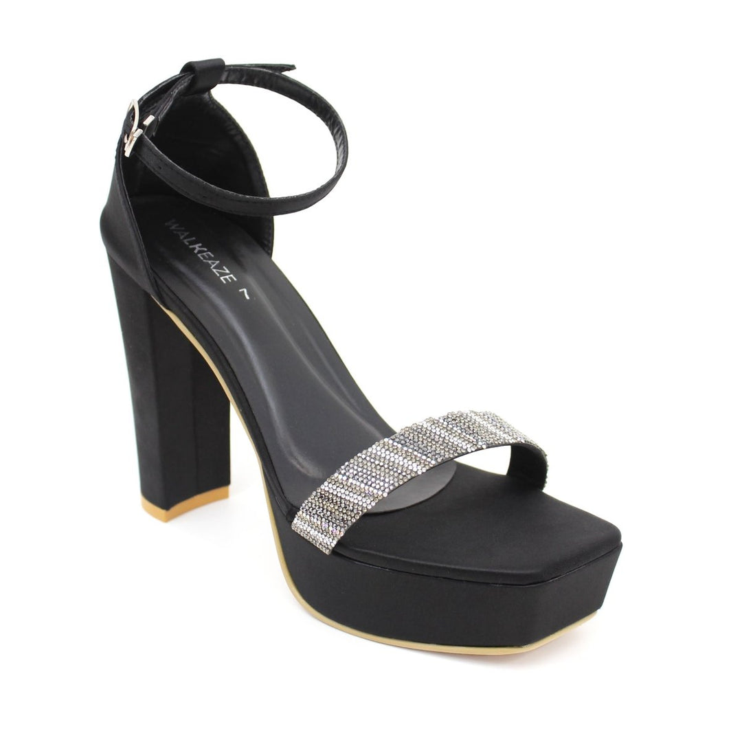 Women Formal Block Heel - 62837S - Block Heel - Walkeaze