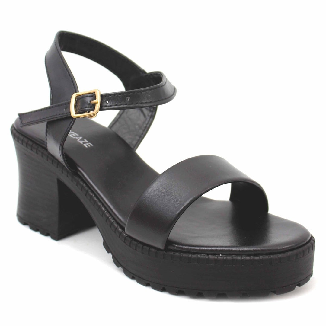 Women Formal Block Heel - 62861S - Block Heel - Walkeaze