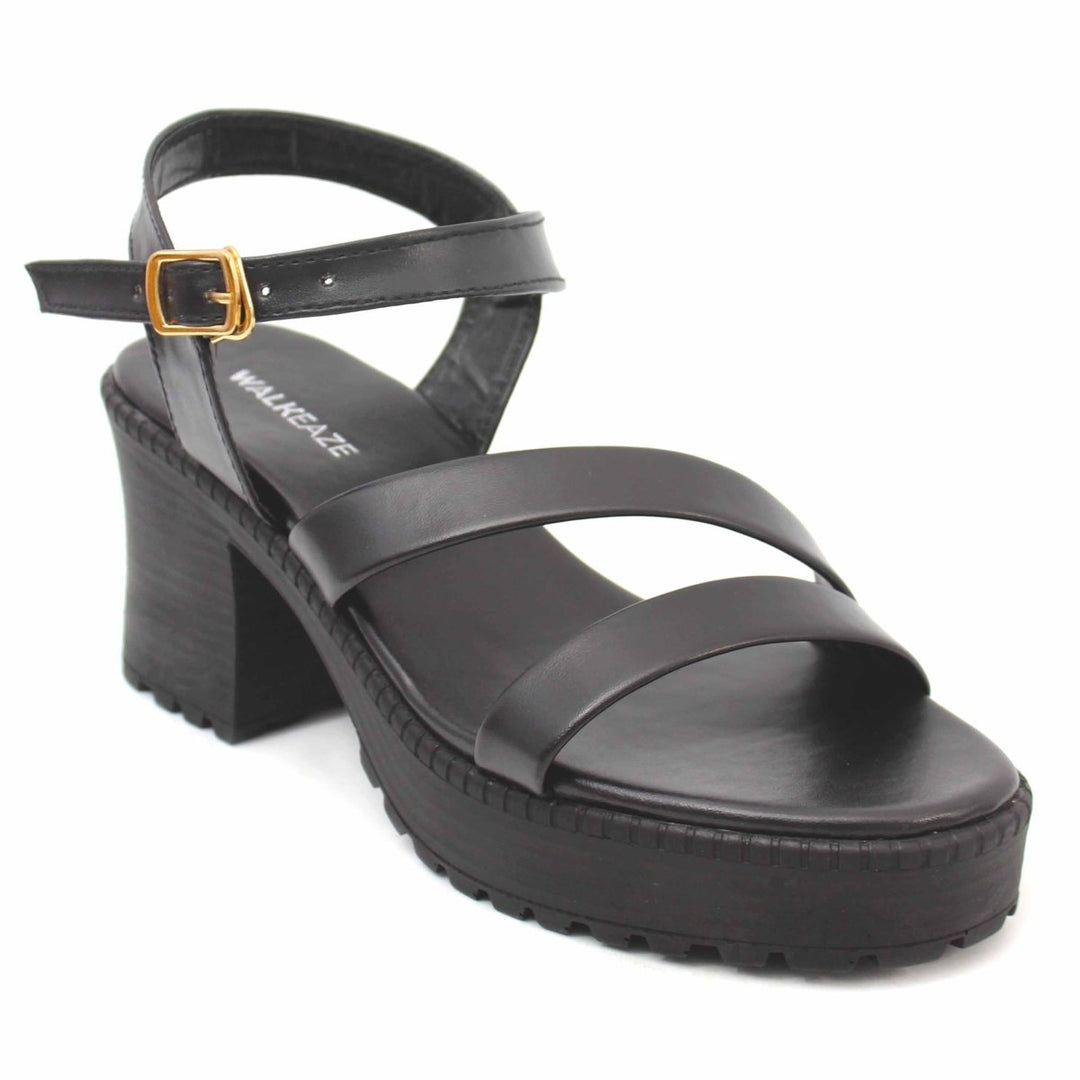 Women Formal Block Heel - 62864S - Block Heel - Walkeaze