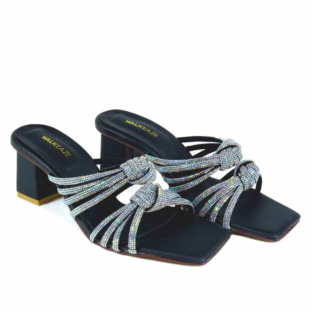 Women Formal Block Heel - 62955S - Block Heel - Walkeaze