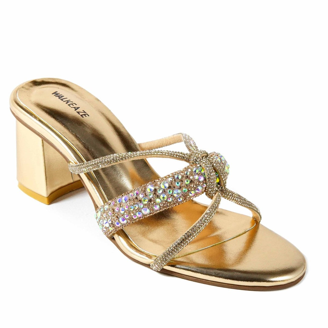 Women Formal Block Heel - 62965S - Block Heel - Walkeaze