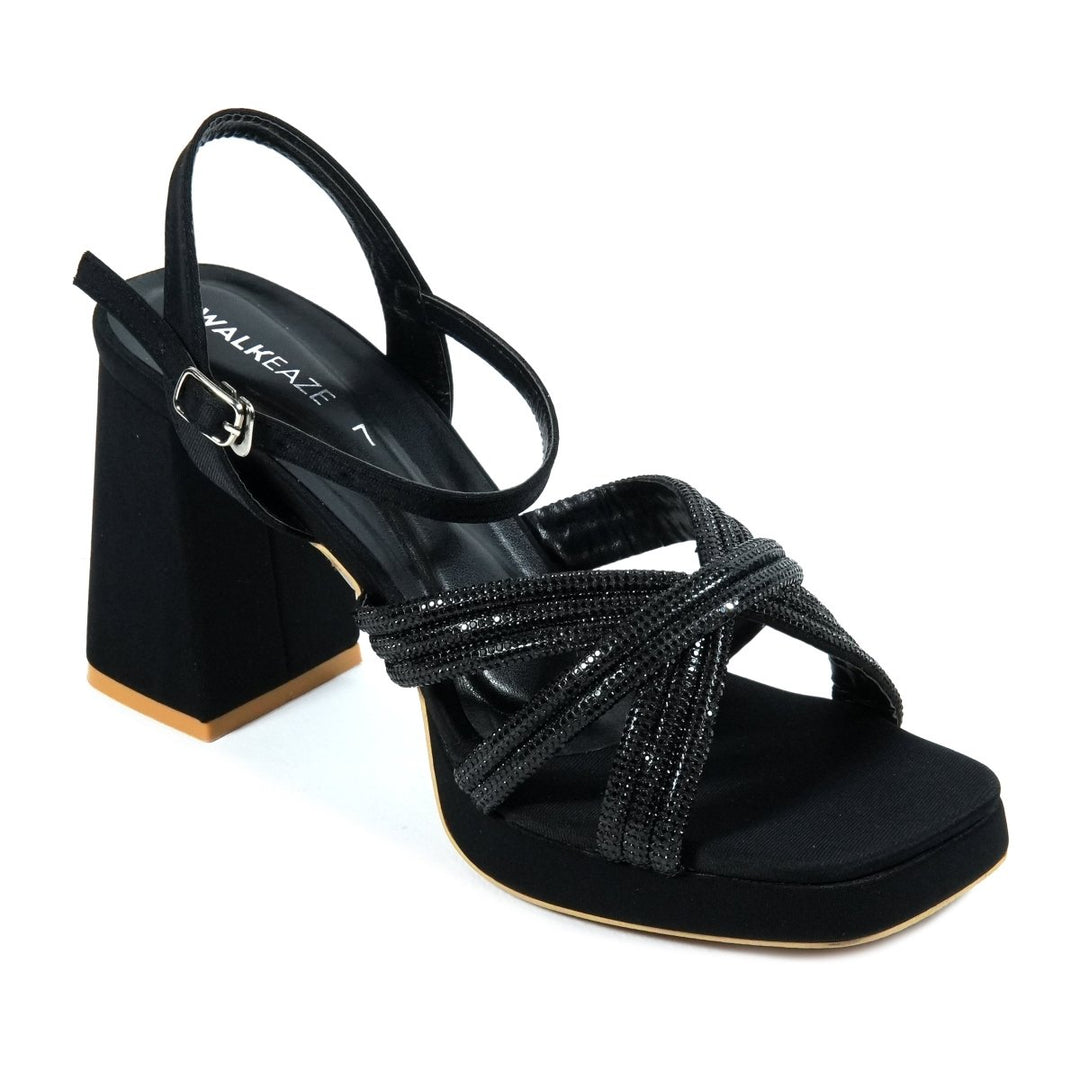 Women Formal Block Heel - 62970S - Block Heel - Walkeaze