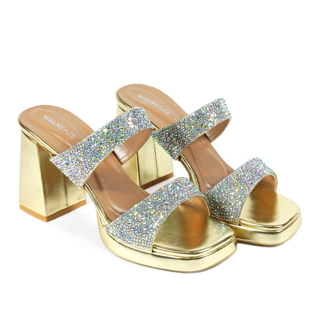 Women Formal Block Heel - 62973S - Block Heel - Walkeaze