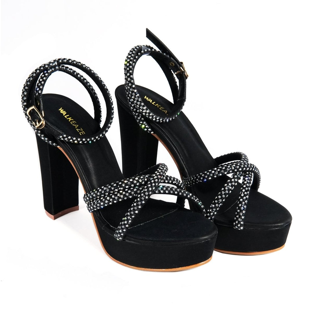 Women Formal Block Heel - 62983S - Block Heel - Walkeaze