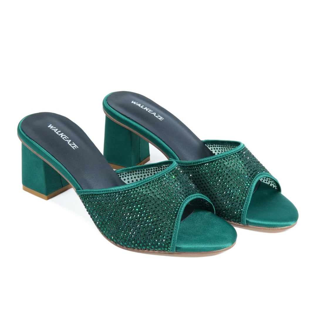 Women Formal Block Heel - 63024S - Block Heel - Walkeaze