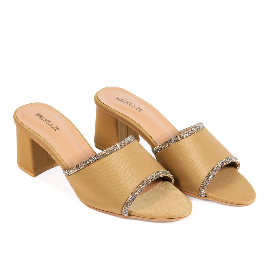 Women Formal Block Heel - 63038S - Block Heel - Walkeaze