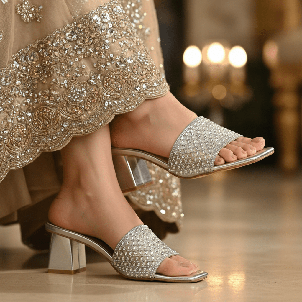 Women Formal Block Heel - 63100S - Block Heel - Walkeaze