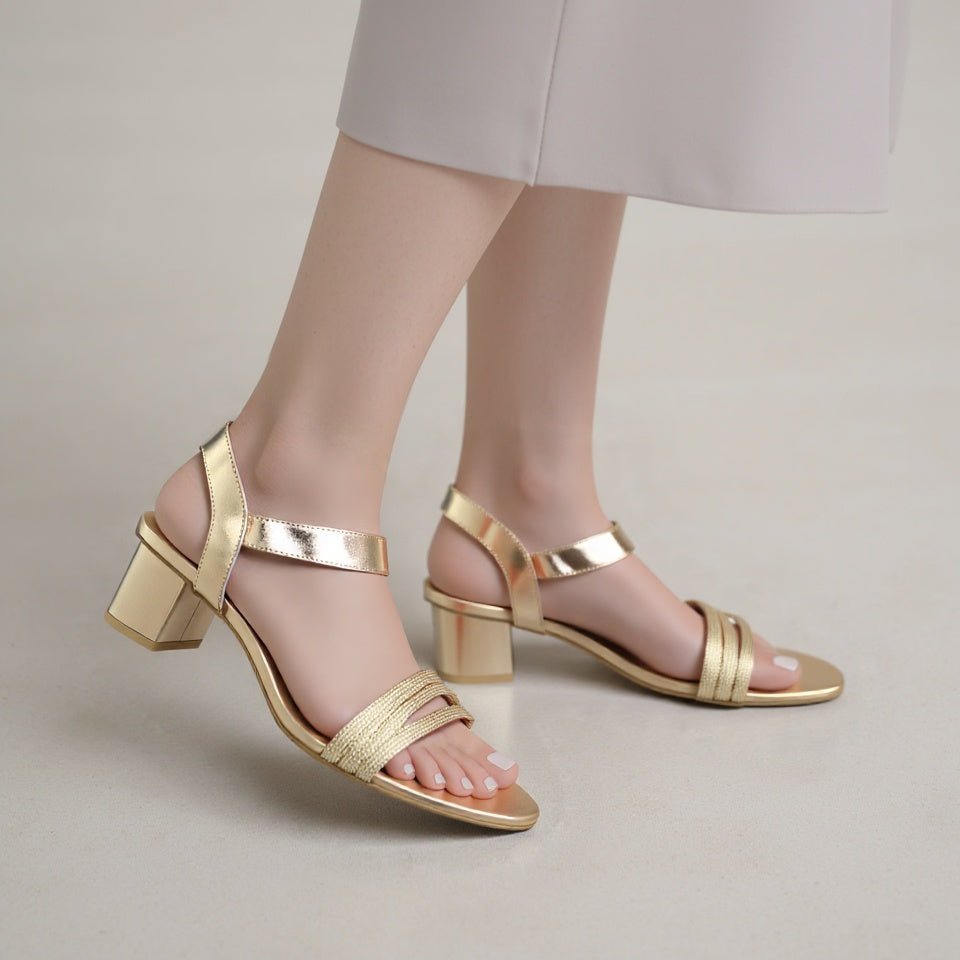 Women Formal Block Heel - 72912S - Block Heel - Walkeaze