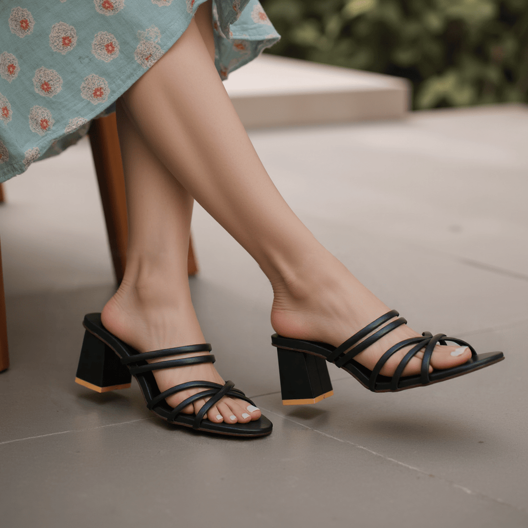 Women Formal Block Heel - 74410S - Block Heel - Walkeaze