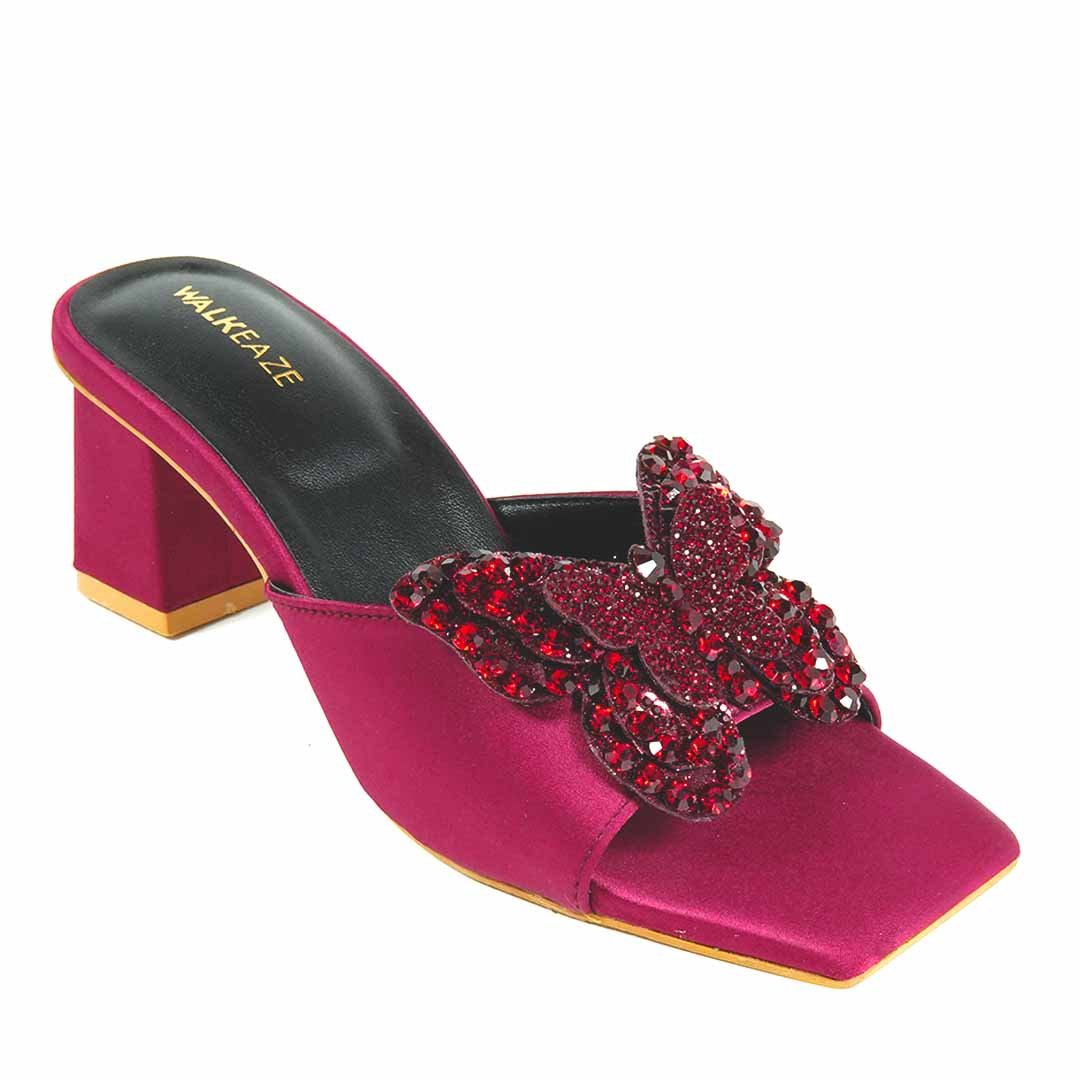 Women Formal Block Heel - 74945S - Block Heel - Walkeaze