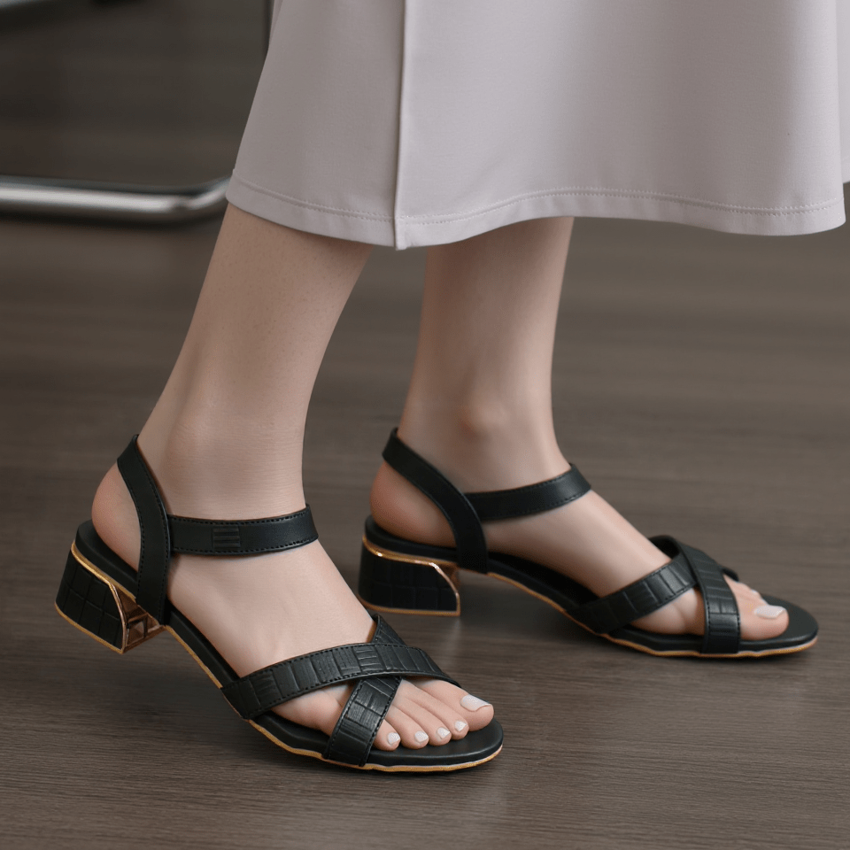 Women Formal Block Heel - 75022S - Block Heel - Walkeaze