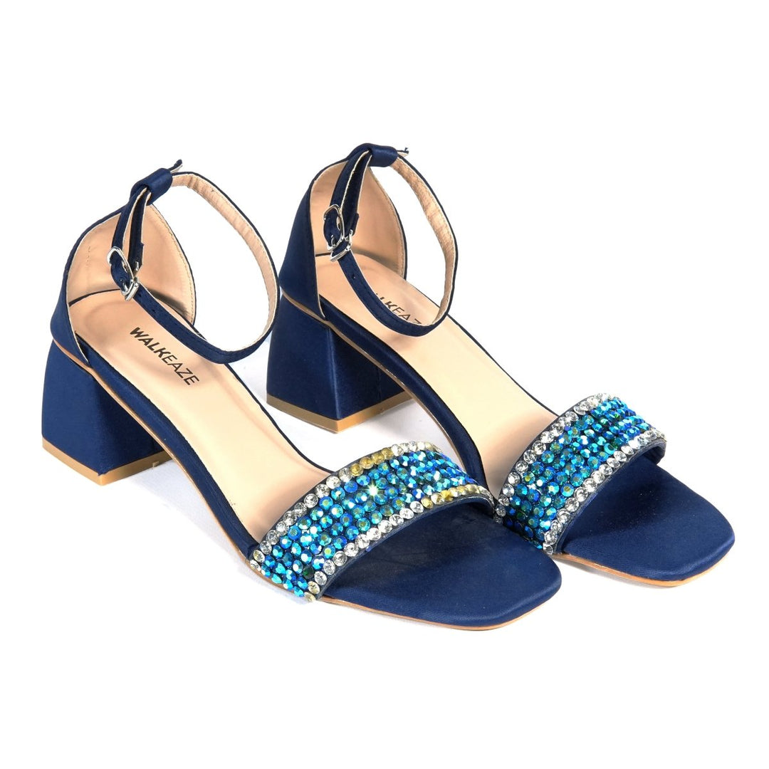 Women Formal Block Heel - 75096S - Block Heel - Walkeaze