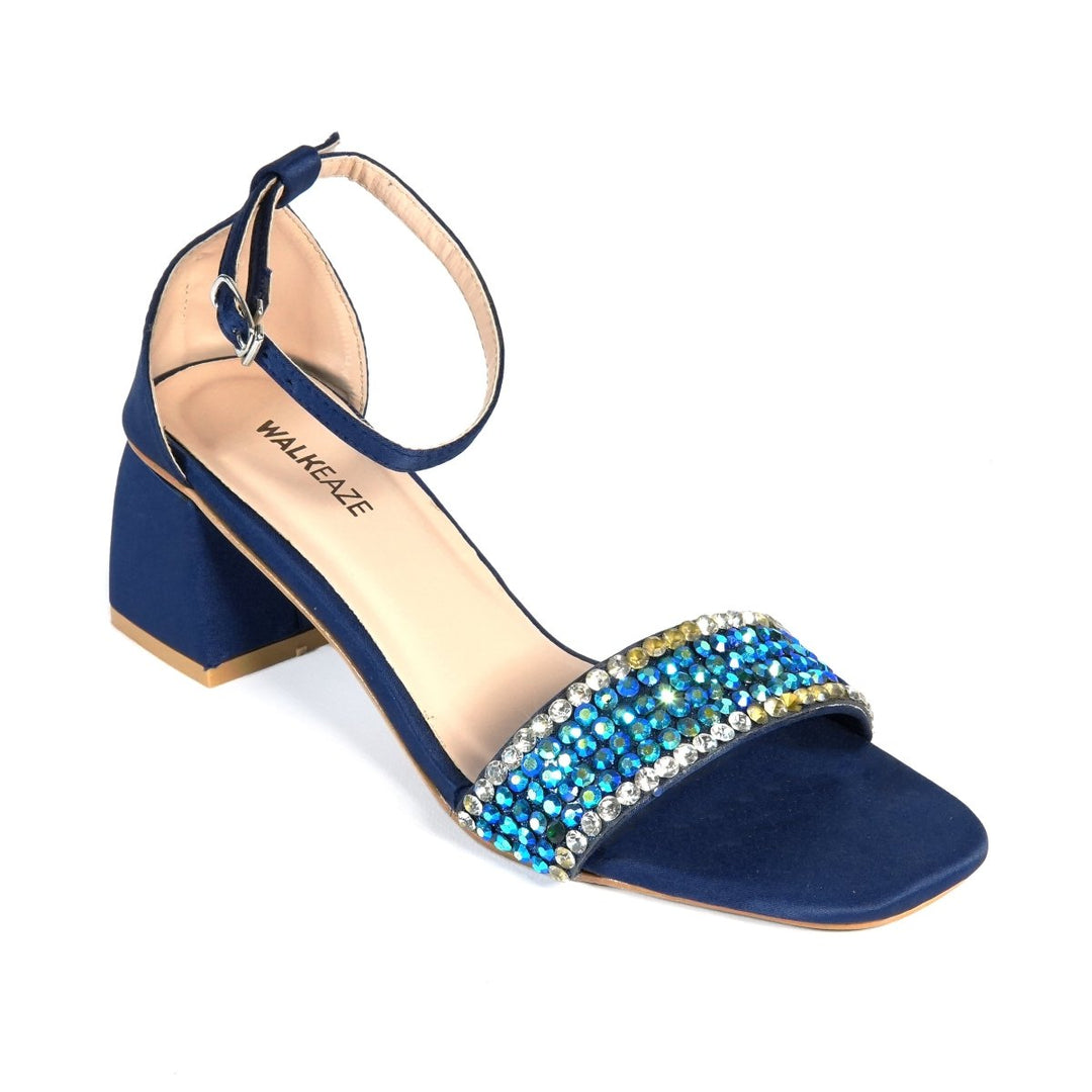 Women Formal Block Heel - 75096S - Block Heel - Walkeaze