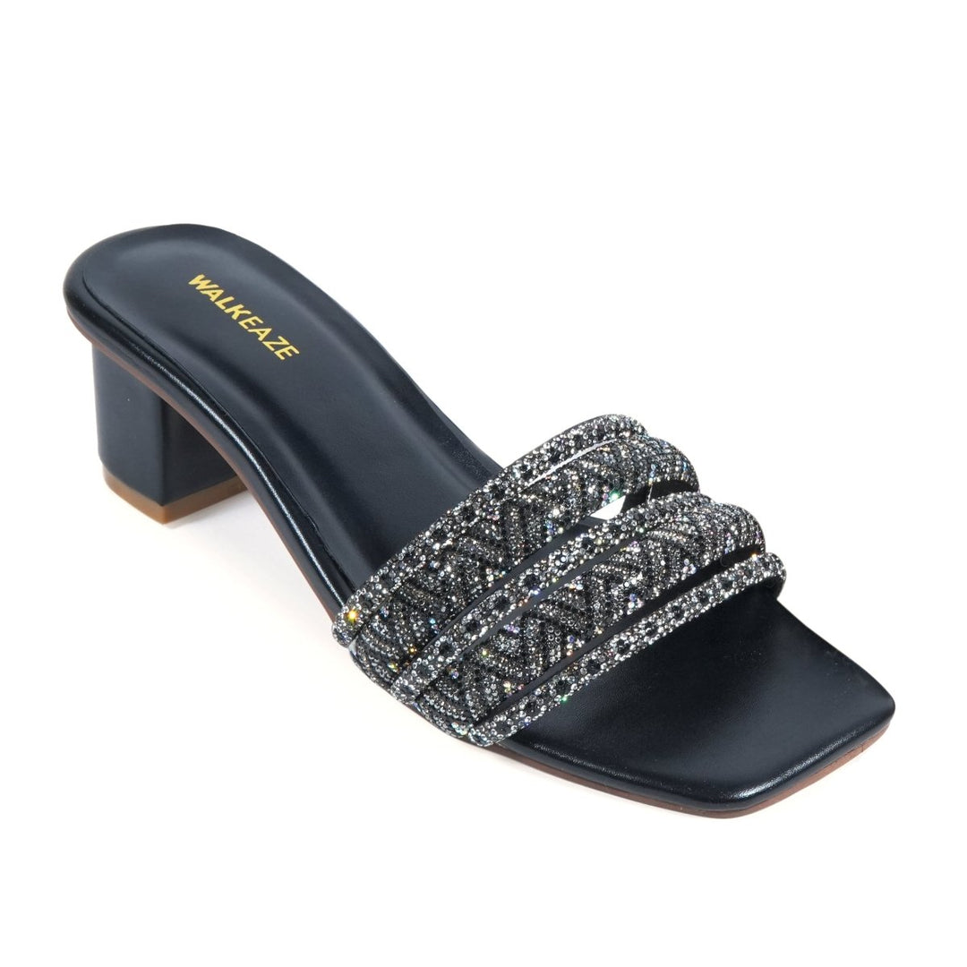 Women Formal Block Heel - 75097S - Block Heel - Walkeaze