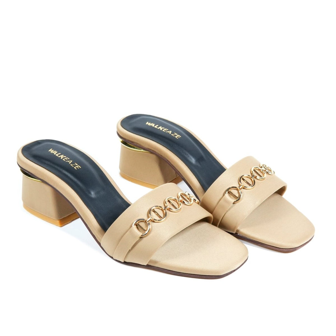 Women Formal Block Heel - 75152S - Block Heel - Walkeaze