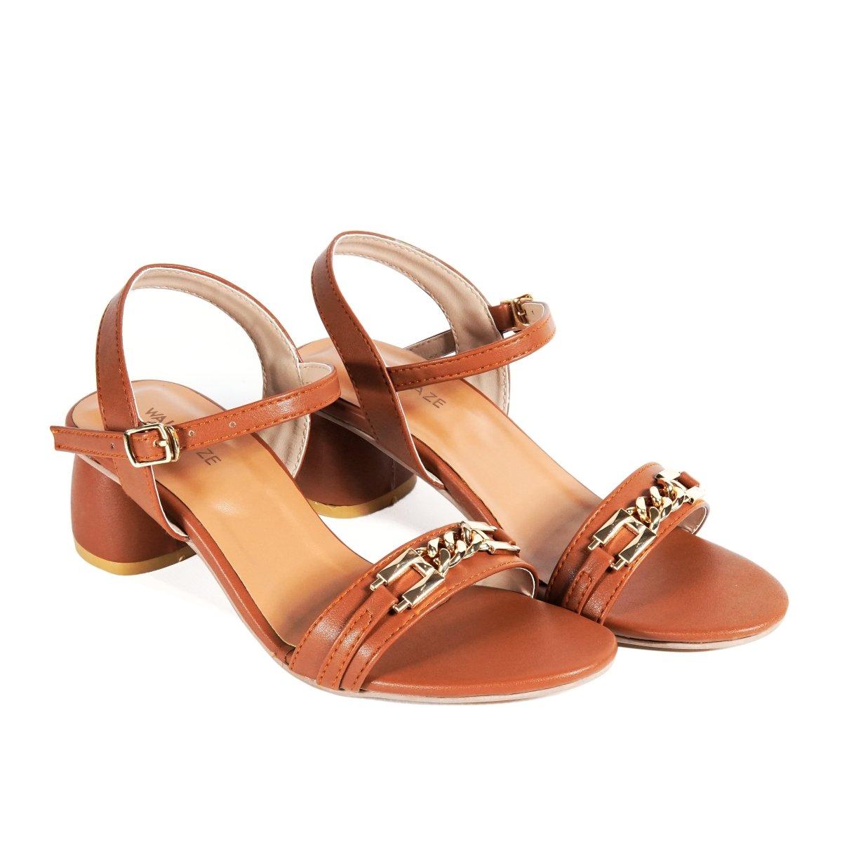 Block Hel Women Formal Block Heel - 75174S - Walkeaze