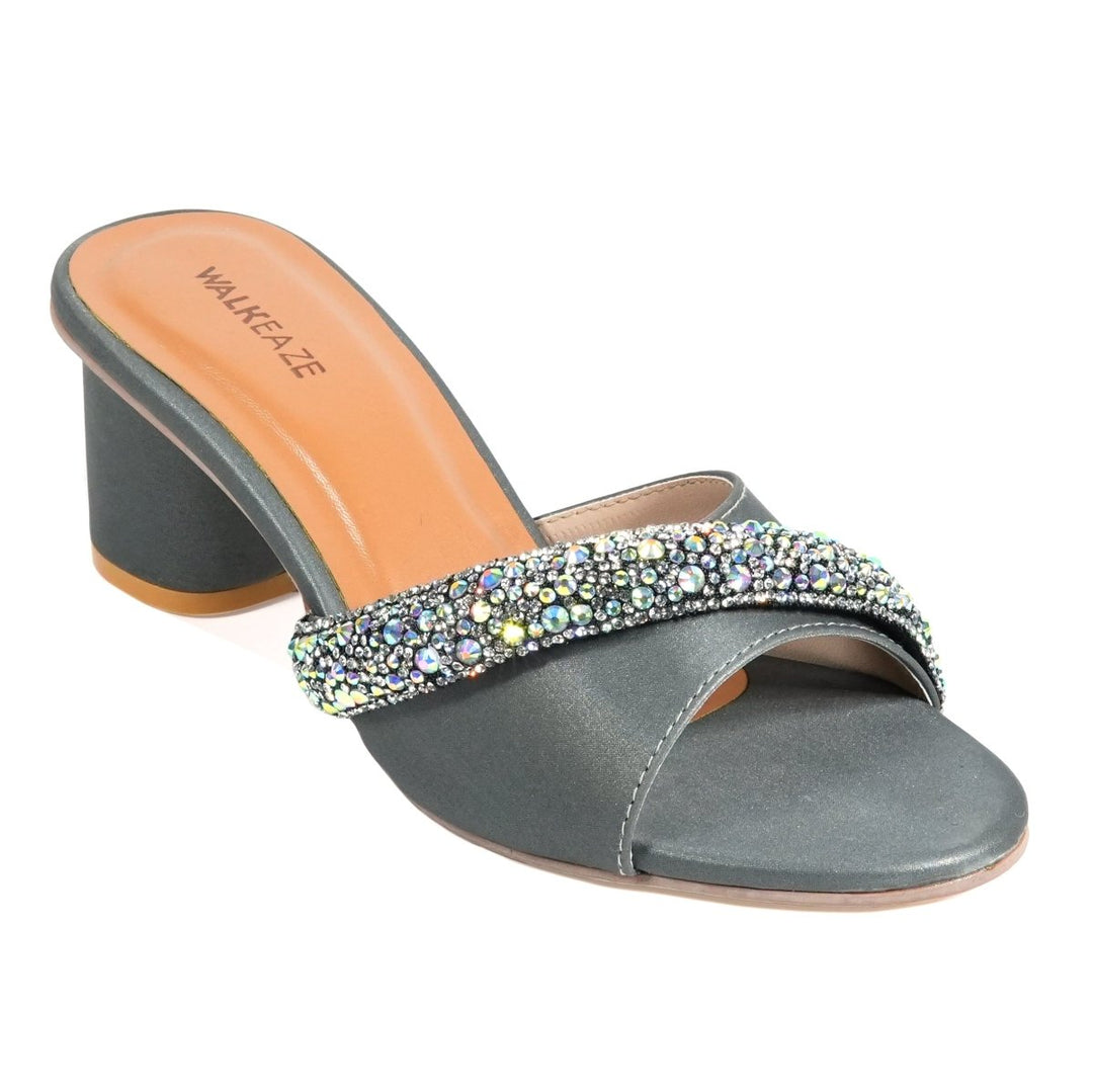 Women Formal Block Heel - 75284S - Block Heel - Walkeaze