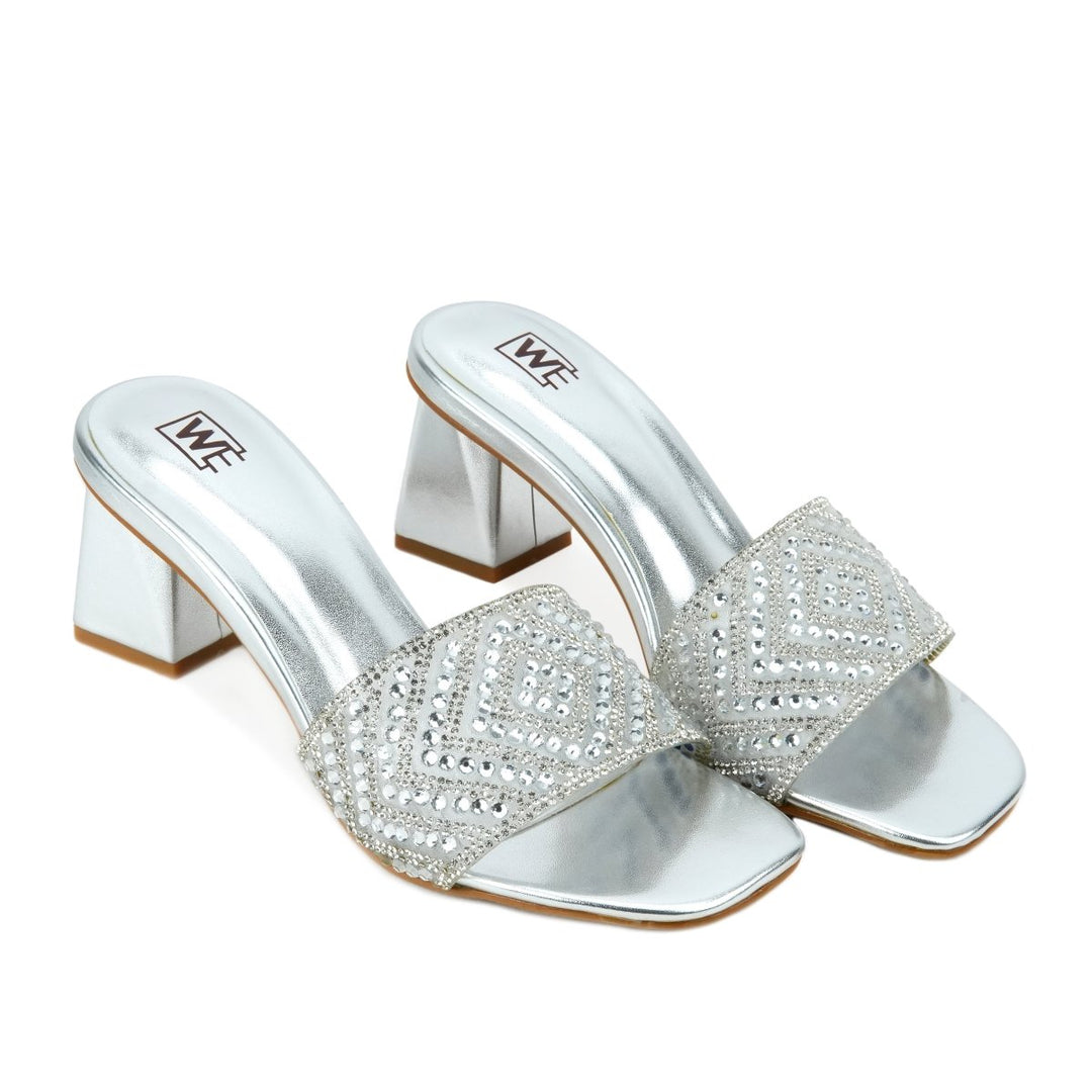 Women Formal Block Heel - 75396S - Block Heel - Walkeaze