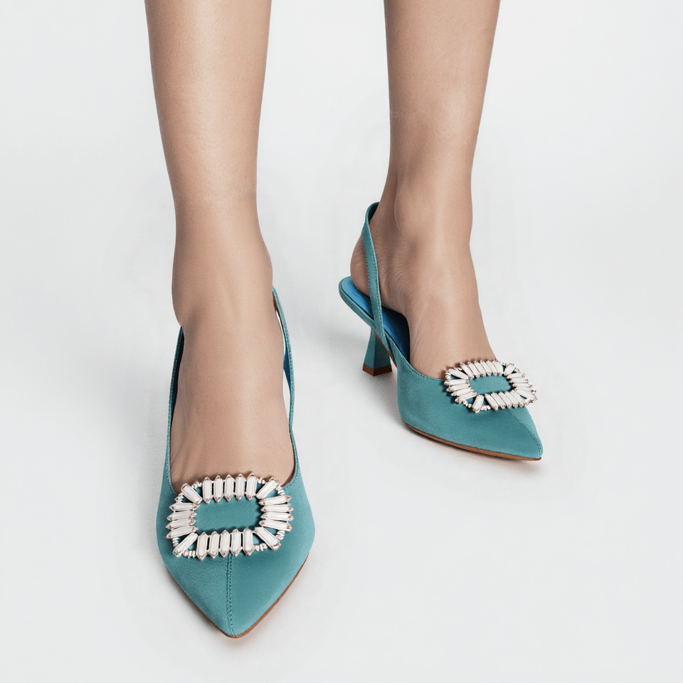Women Formal Court - Shoes - 98365S - Court Shoes - Walkeaze