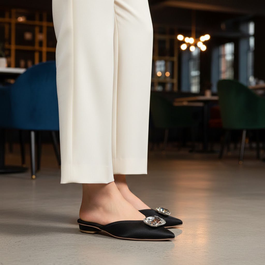 Women Formal Mules - 41096S - Mules - Walkeaze
