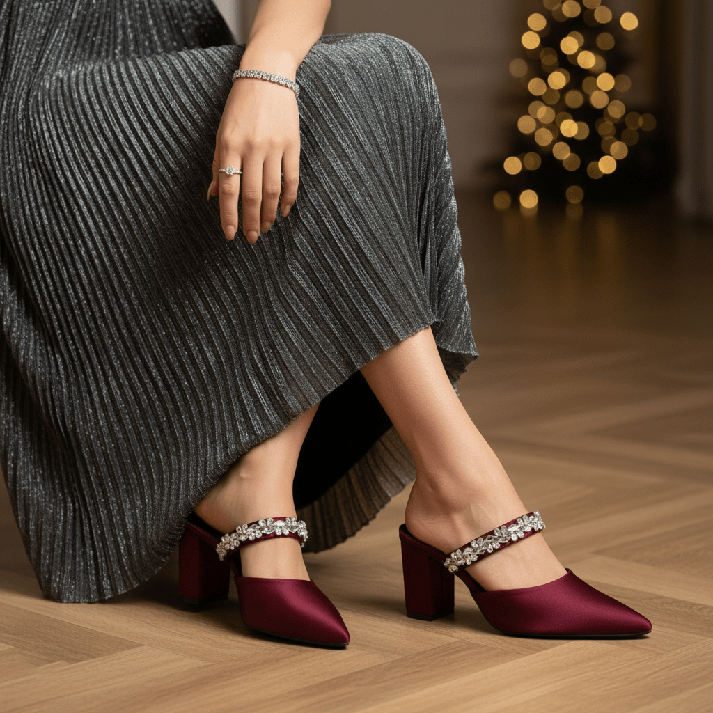 Women Formal Mules - 63025S - Mules - Walkeaze