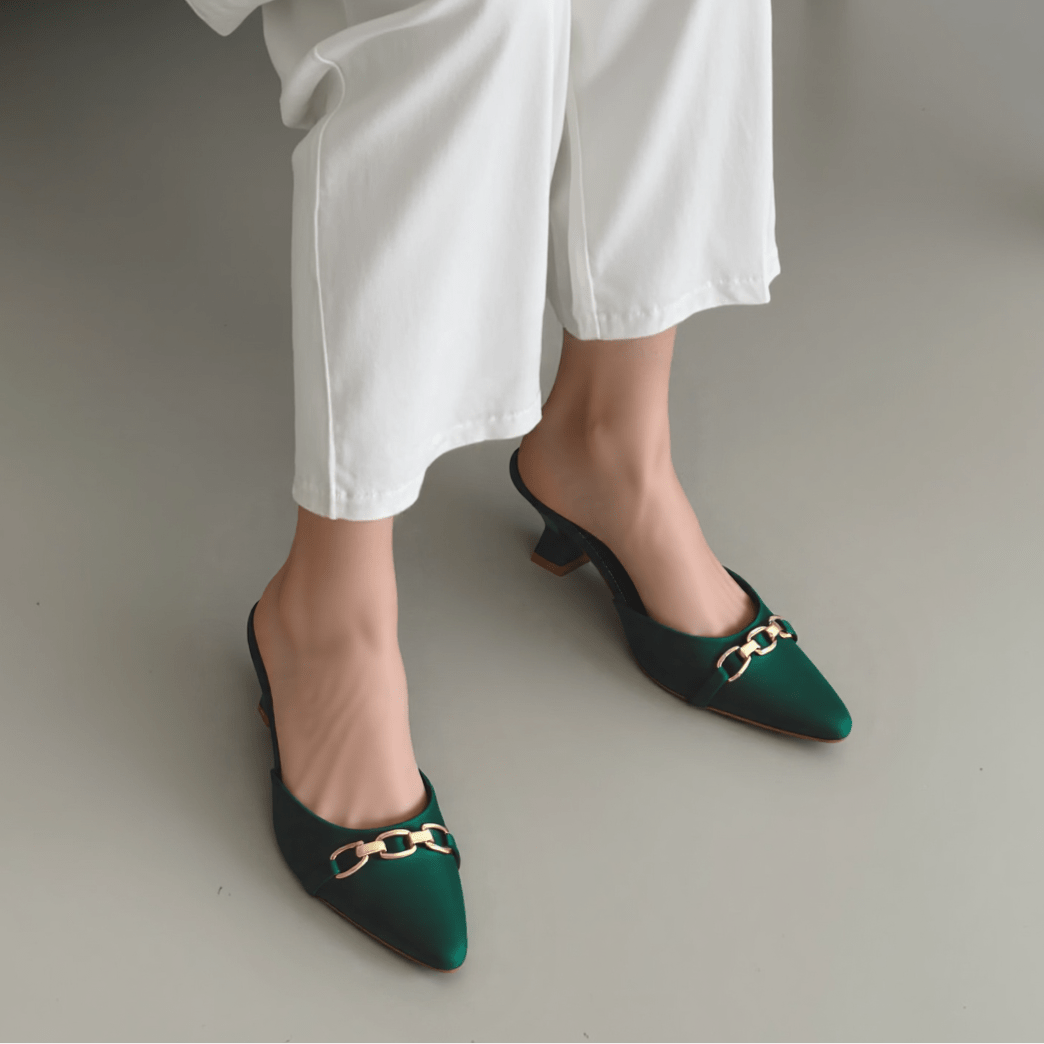 Women Formal Mules - 74643S - Mules - Walkeaze