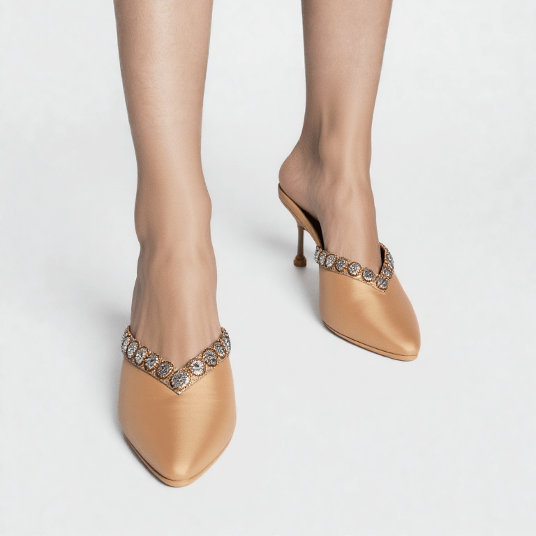 Women Formal Mules - 75213S - Mules - Walkeaze