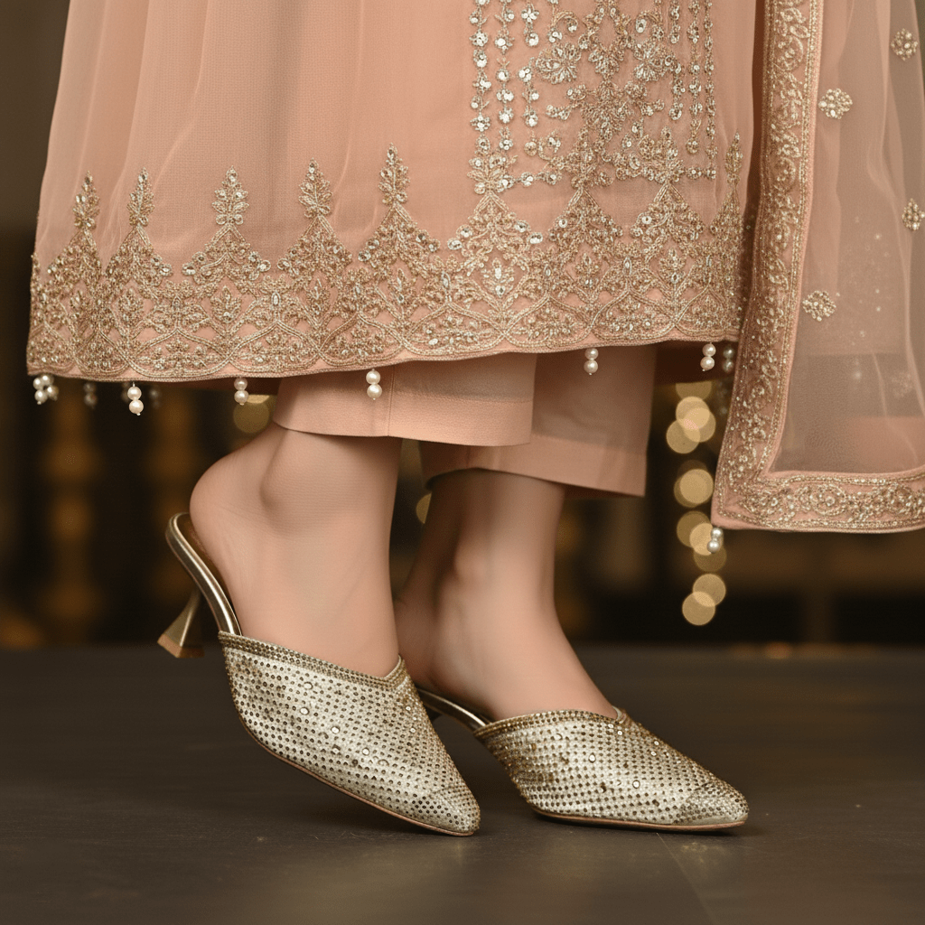 Women Formal Mules - 75257S - Mules - Walkeaze