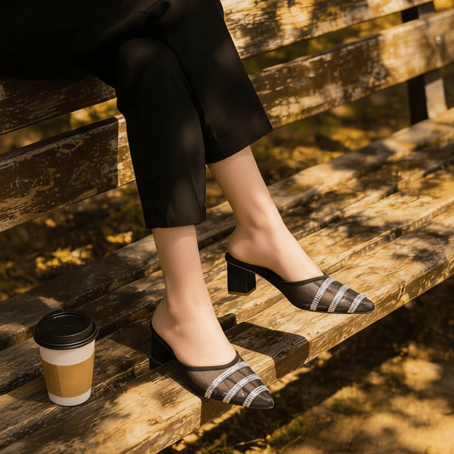 Women Formal Mules - 75283S - Mules - Walkeaze