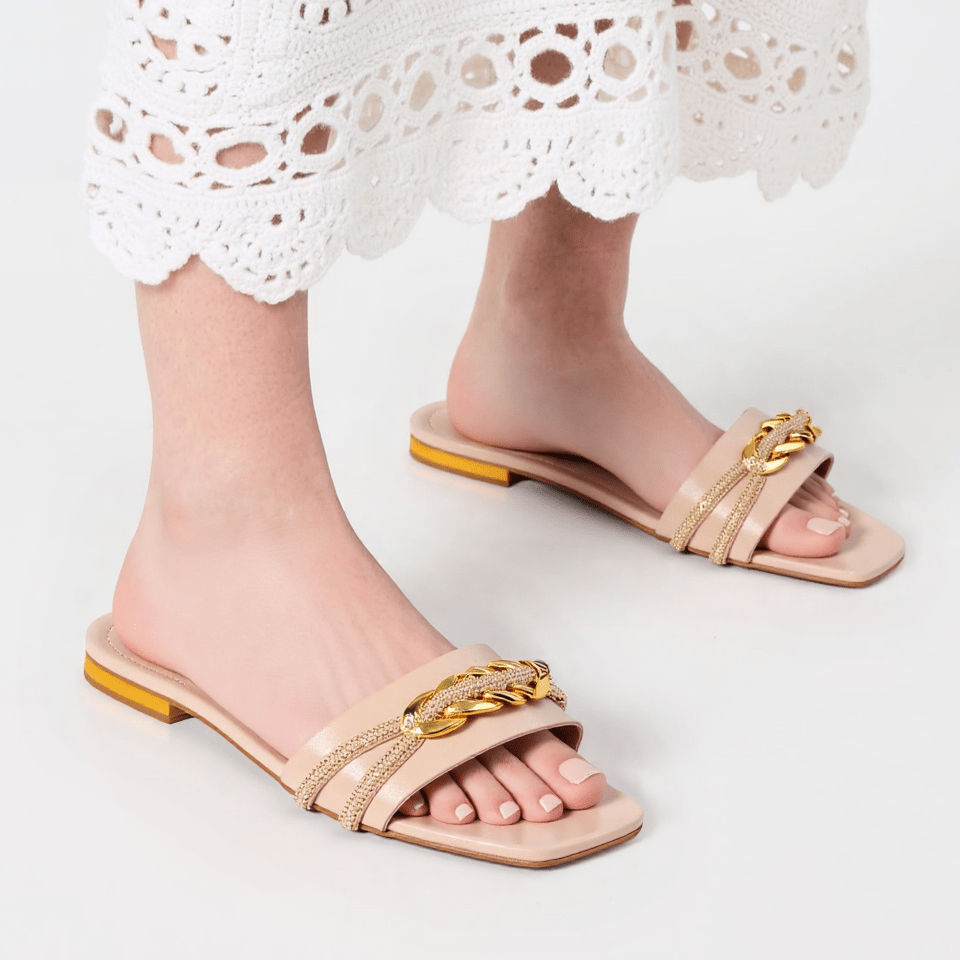 Women Formal Slippers - 39813S - Slippers - Walkeaze