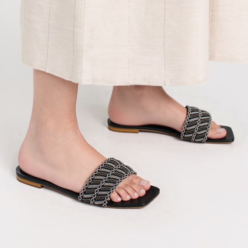 Women Formal Slippers - 40147S - Slippers - Walkeaze