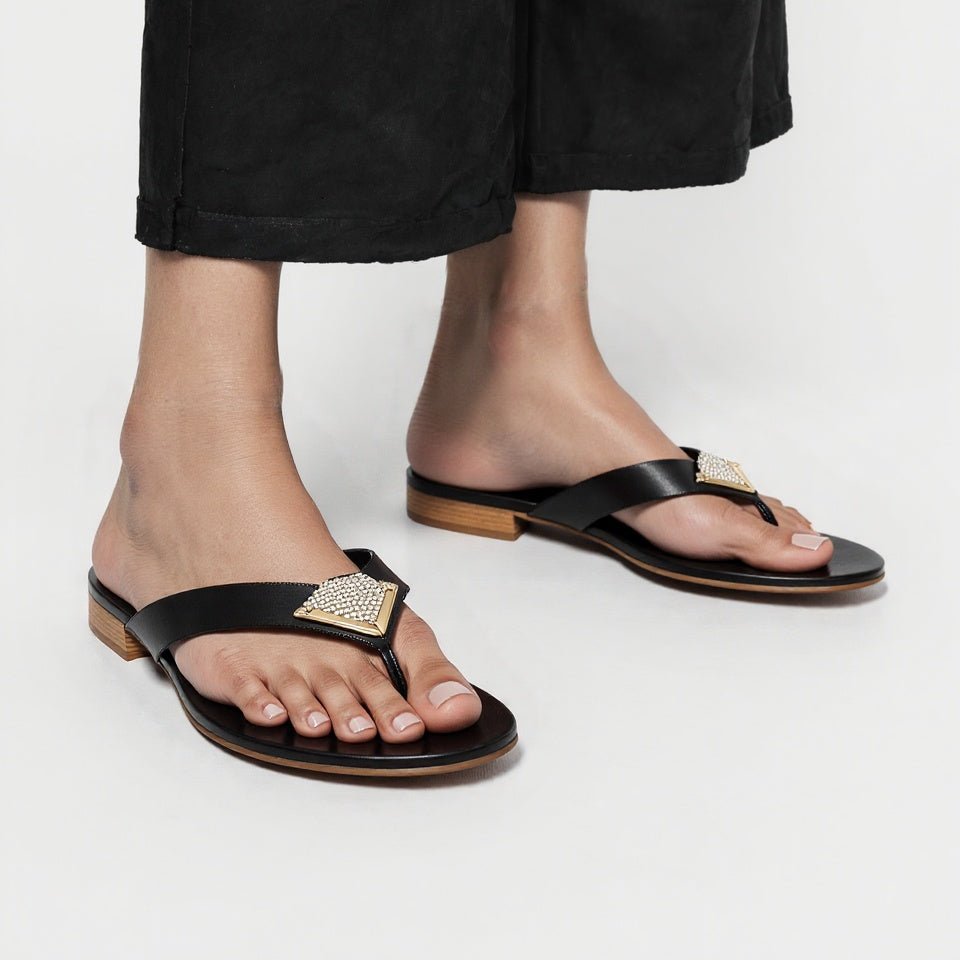 Women Formal Slippers - 40763S - Slippers - Walkeaze