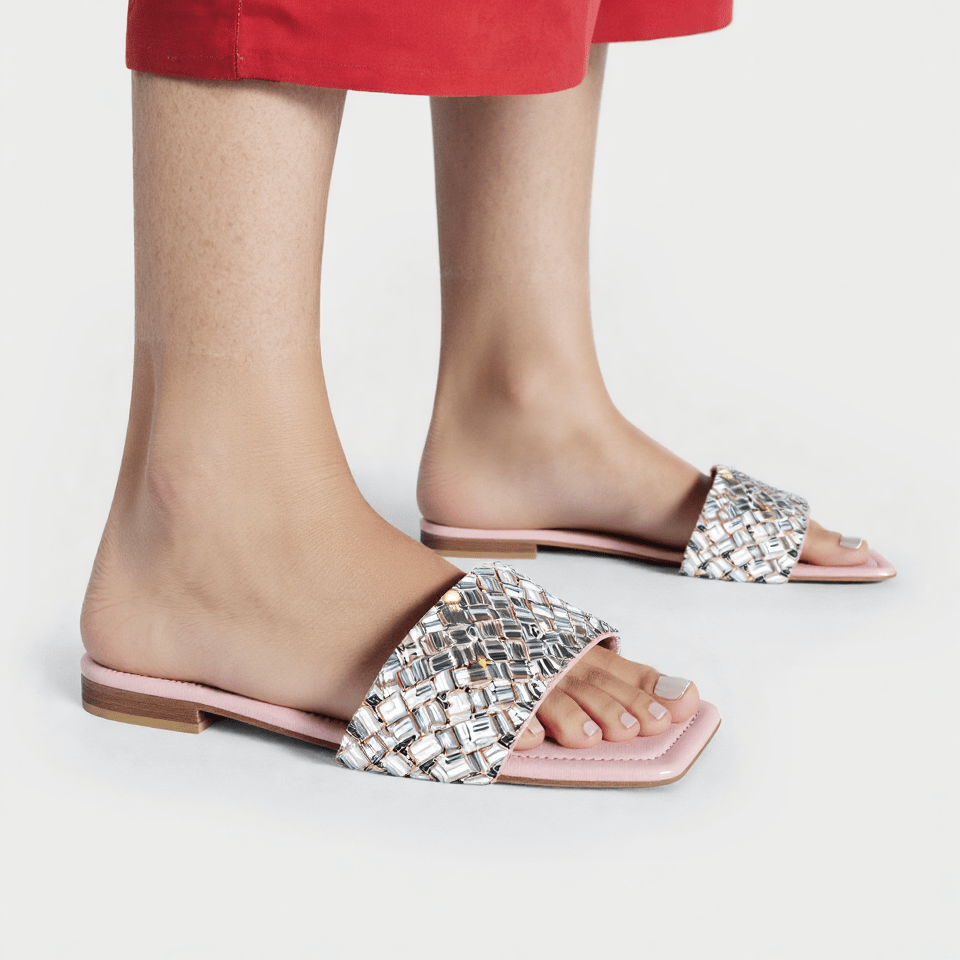 Women Formal Slippers - 40883S - Slippers - Walkeaze