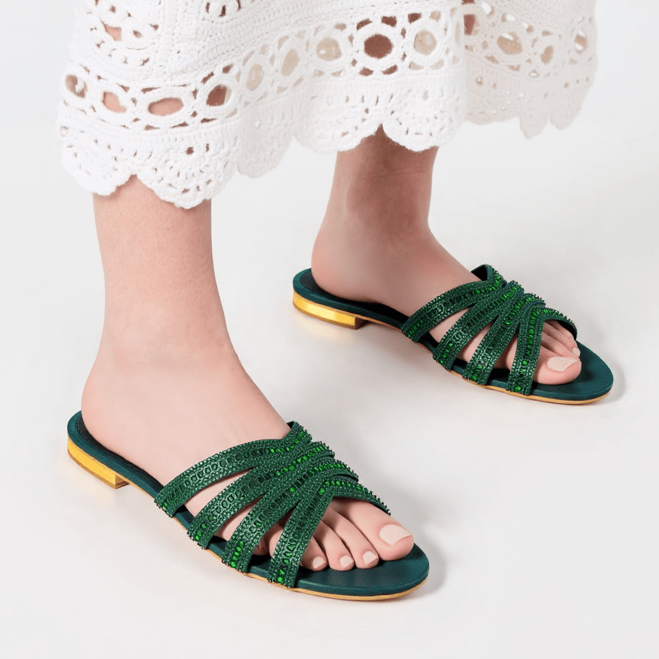 Women Formal Slippers - 40943S - Slippers - Walkeaze