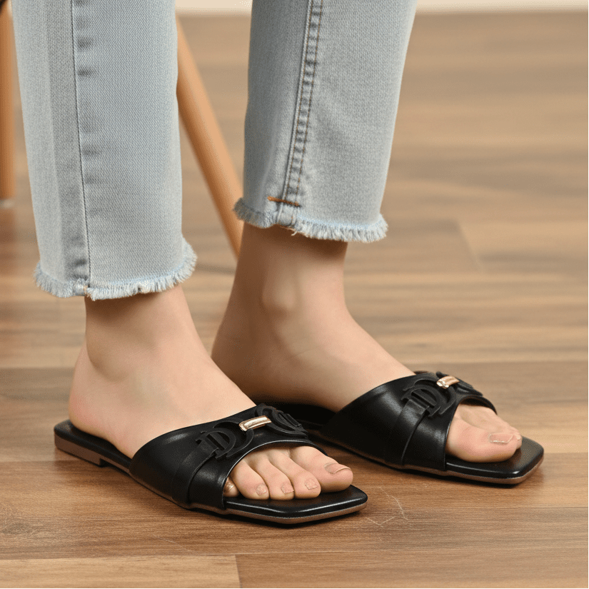 Women Formal Slippers - 41015S - Slippers - Walkeaze