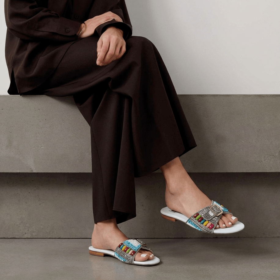 Women Formal Slippers - 41089S - Slippers - Walkeaze
