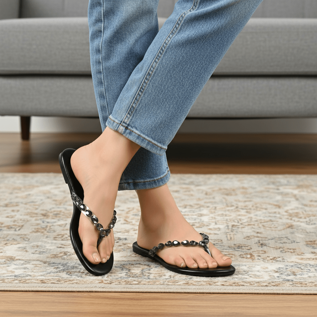 Women Formal Slippers - 41137S - Slippers - Walkeaze