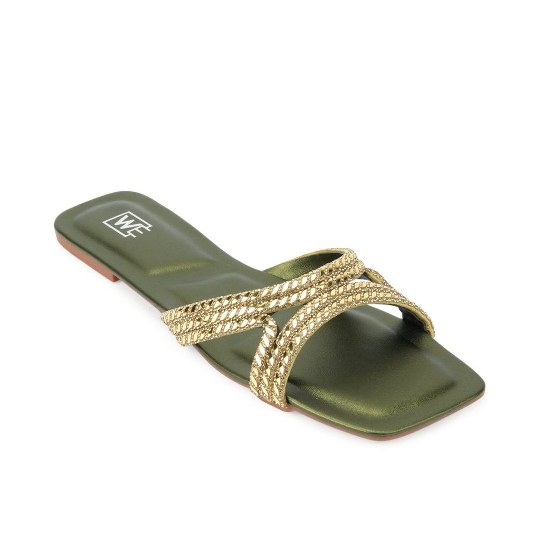 Women Formal Slippers - 41243S - Slippers - Walkeaze