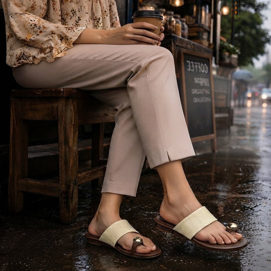 Women Formal Slippers - 41335S - Slippers - Walkeaze