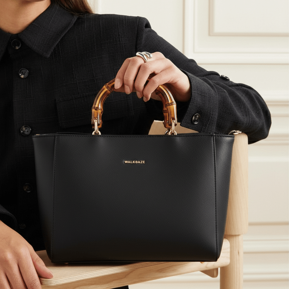 Women Hand Bag - 04792B - Hand Bag - Walkeaze